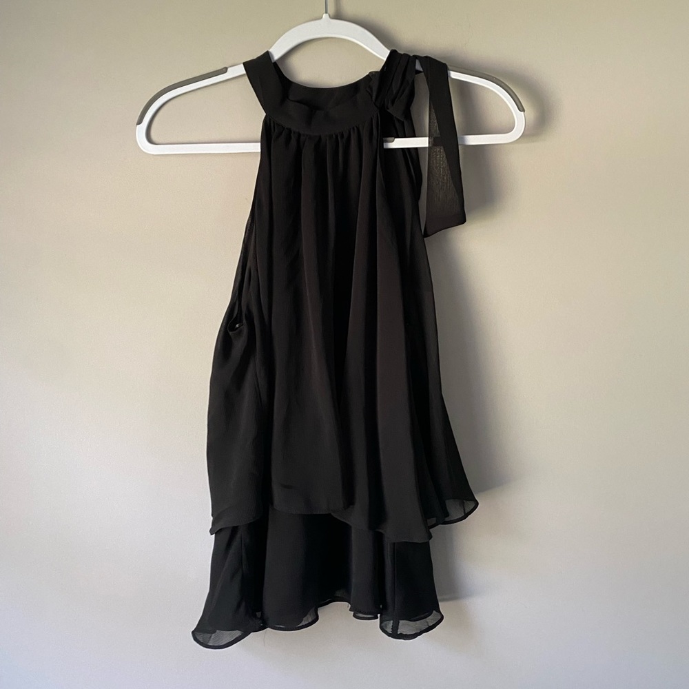 Express Tie-Neck blouse